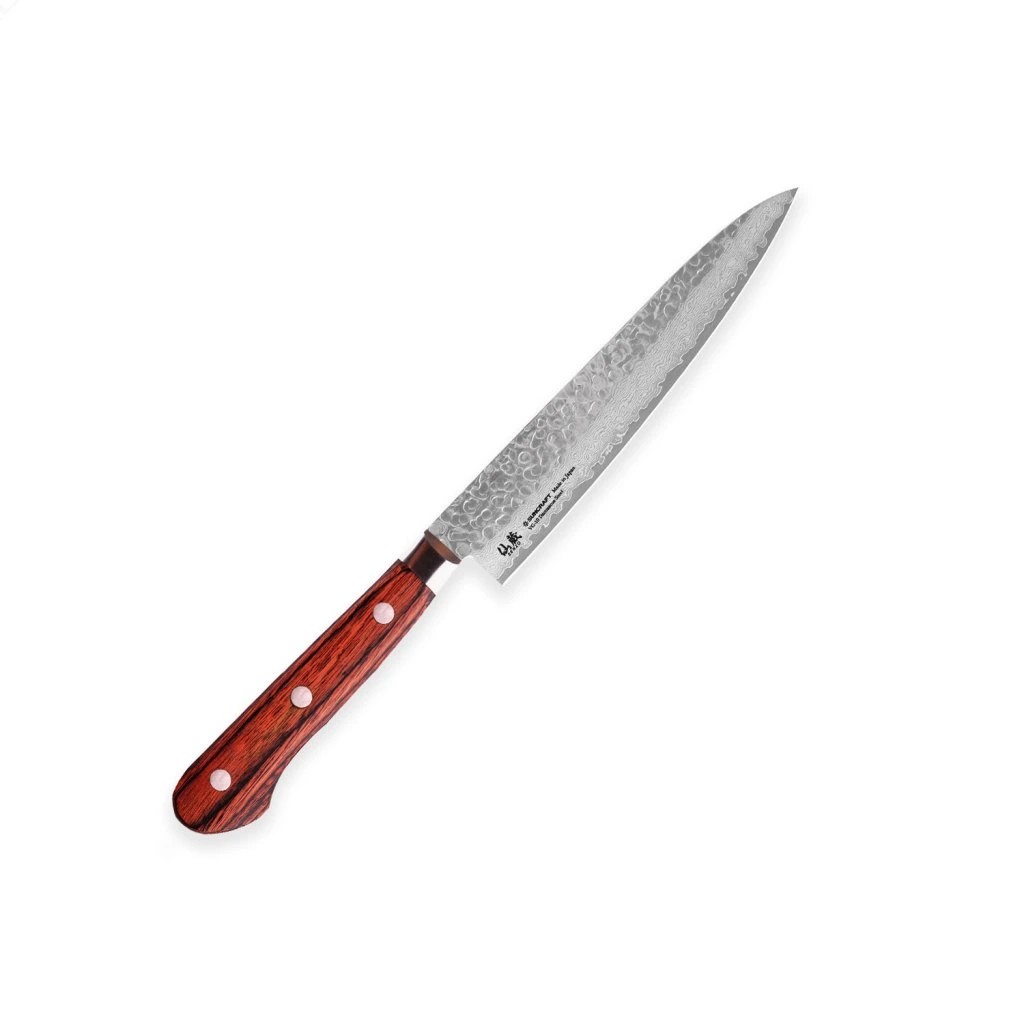 foto N�� Petty 135 mm Suncraft Senzo Universal Tsuchime Damascus